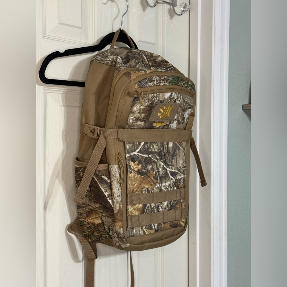 Slumberjack Camo Adjustable Expandable Backpack - image 3